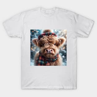 Cute Scottish Highland Calf T-Shirt